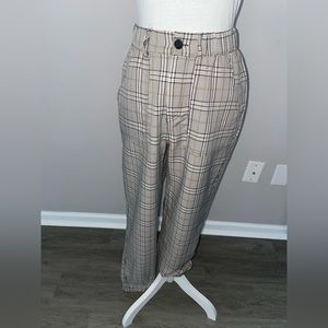 Plaid Dress Joggers